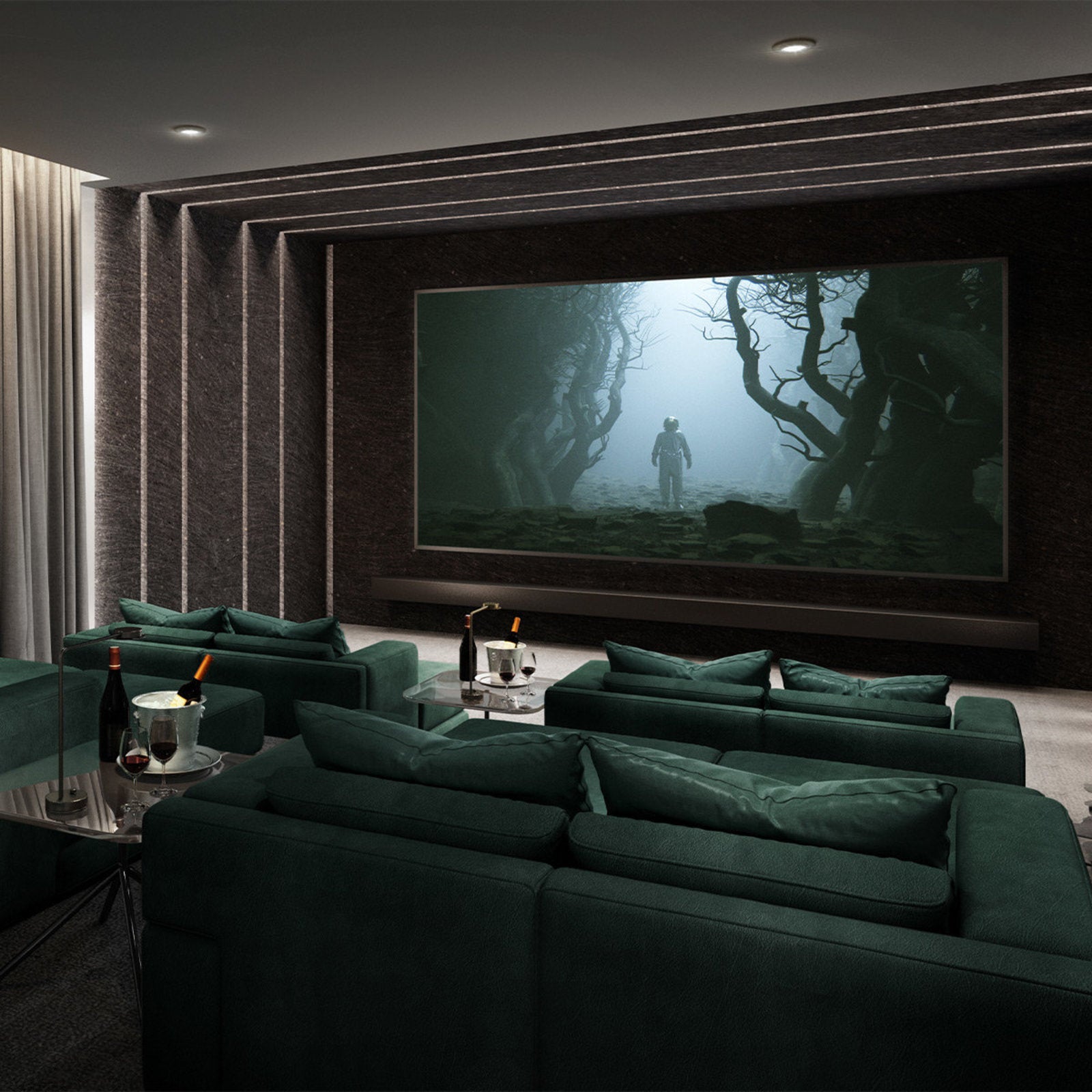 Home Theatre - By. Bespoke Adelaide