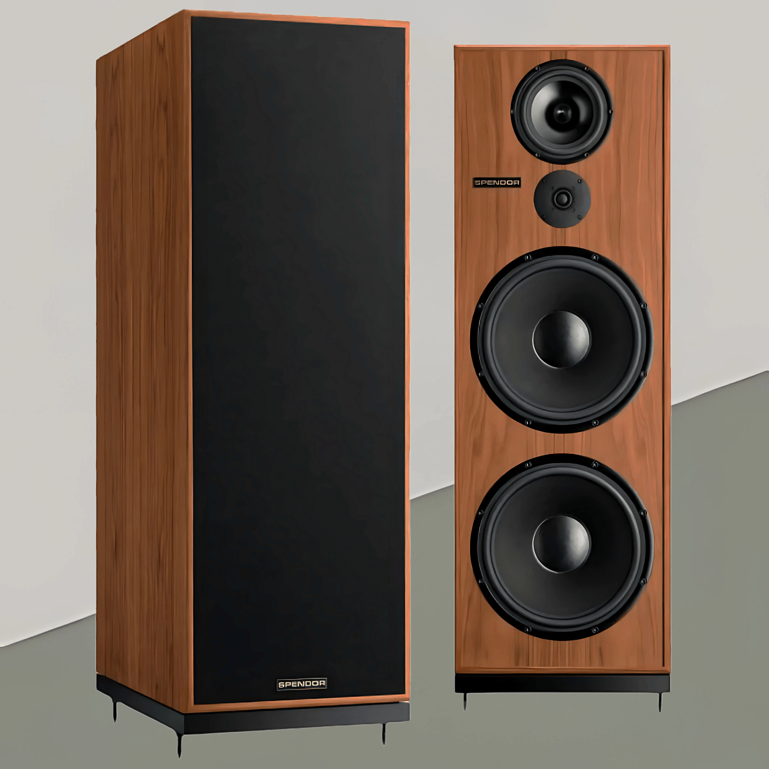 Spendor Classic Line speakers showcasing iconic British craftsmanship and rich, authentic sound, available Australia wide at By Bespoke (www.bybespoke.com.au)