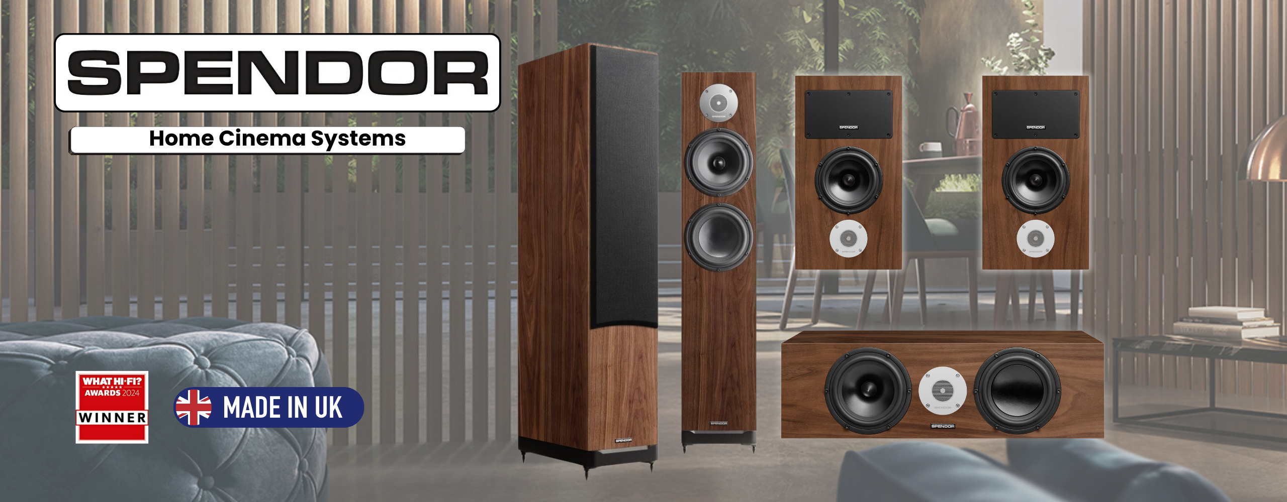 Spendor Home Cinema Systems Banner