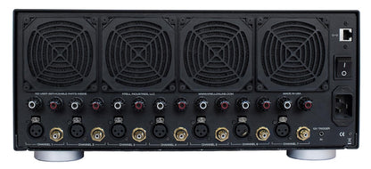 KRELL CHORUS 7200 XD MULTI-CHANNEL AMPLIFIER REAR VIEW 