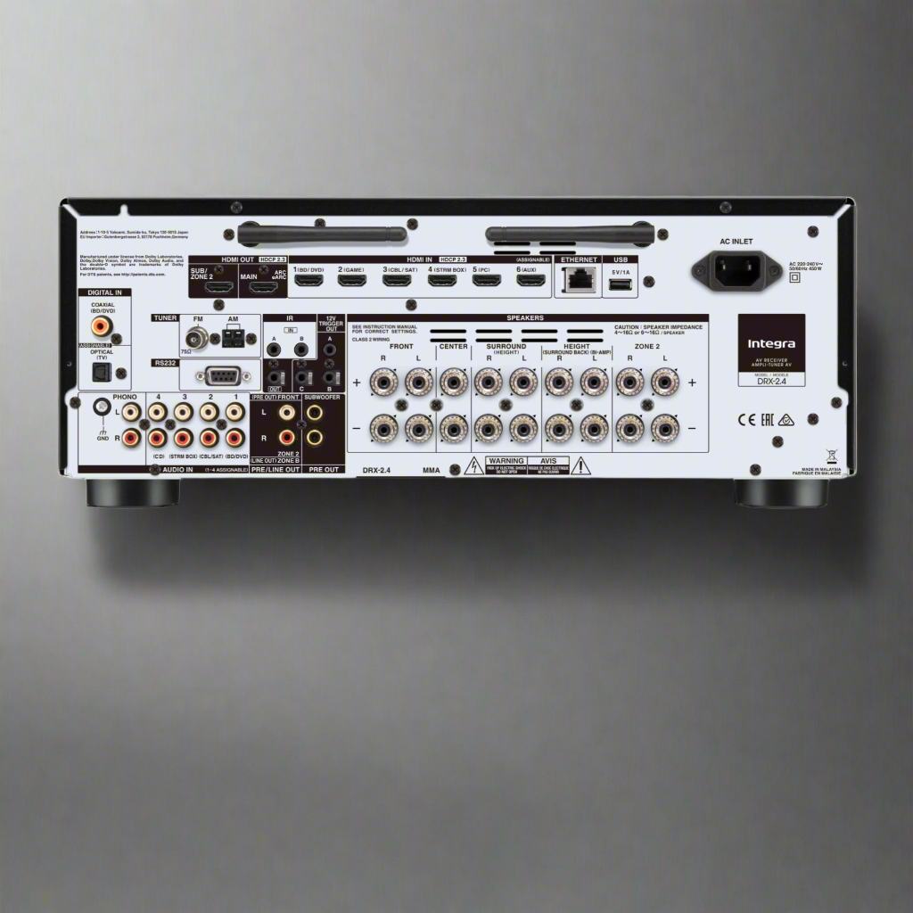 Integra DRX 2.4 Network AV Receiver Amplifier