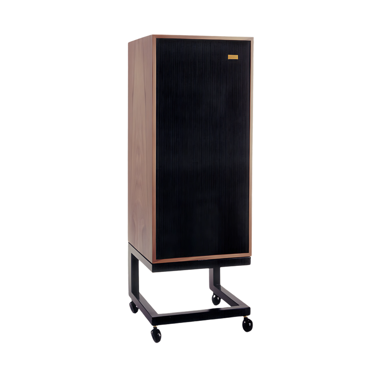 Historic photo of the Spendor BC1 speaker showcasing classic British design and pioneering audio technology, available Australia wide at By Bespoke with local support and 7-year warranty.