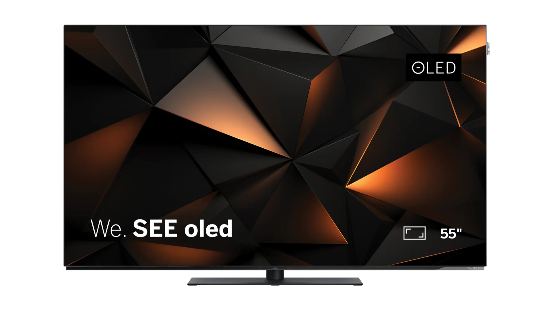 we see oled 55" inch Television by loewe
