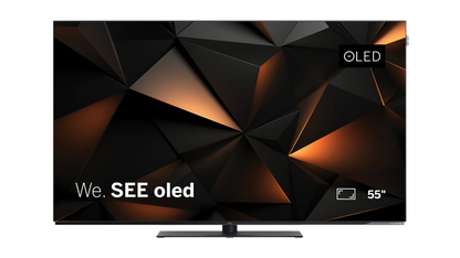 we see oled 55" inch Television by loewe